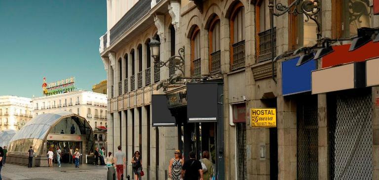 Hostal Guerra Madrid Exterior foto